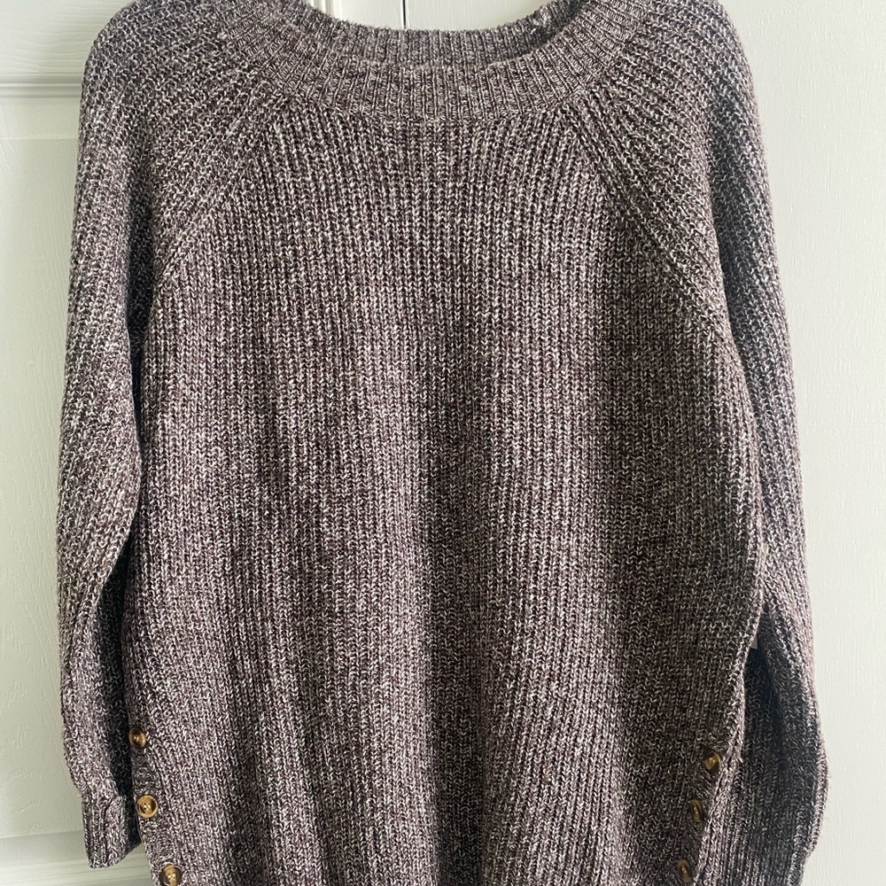 Pink Clover Textured Knit Sweater